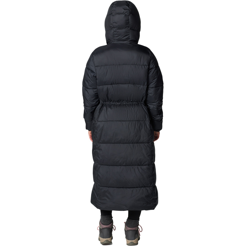 Columbia chaqueta outdoor mujer Puffect II Long Jacket vista trasera