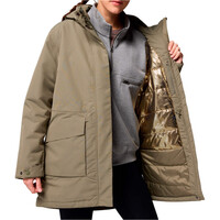 Columbia chaqueta outdoor mujer Pulaski  Parka vista detalle