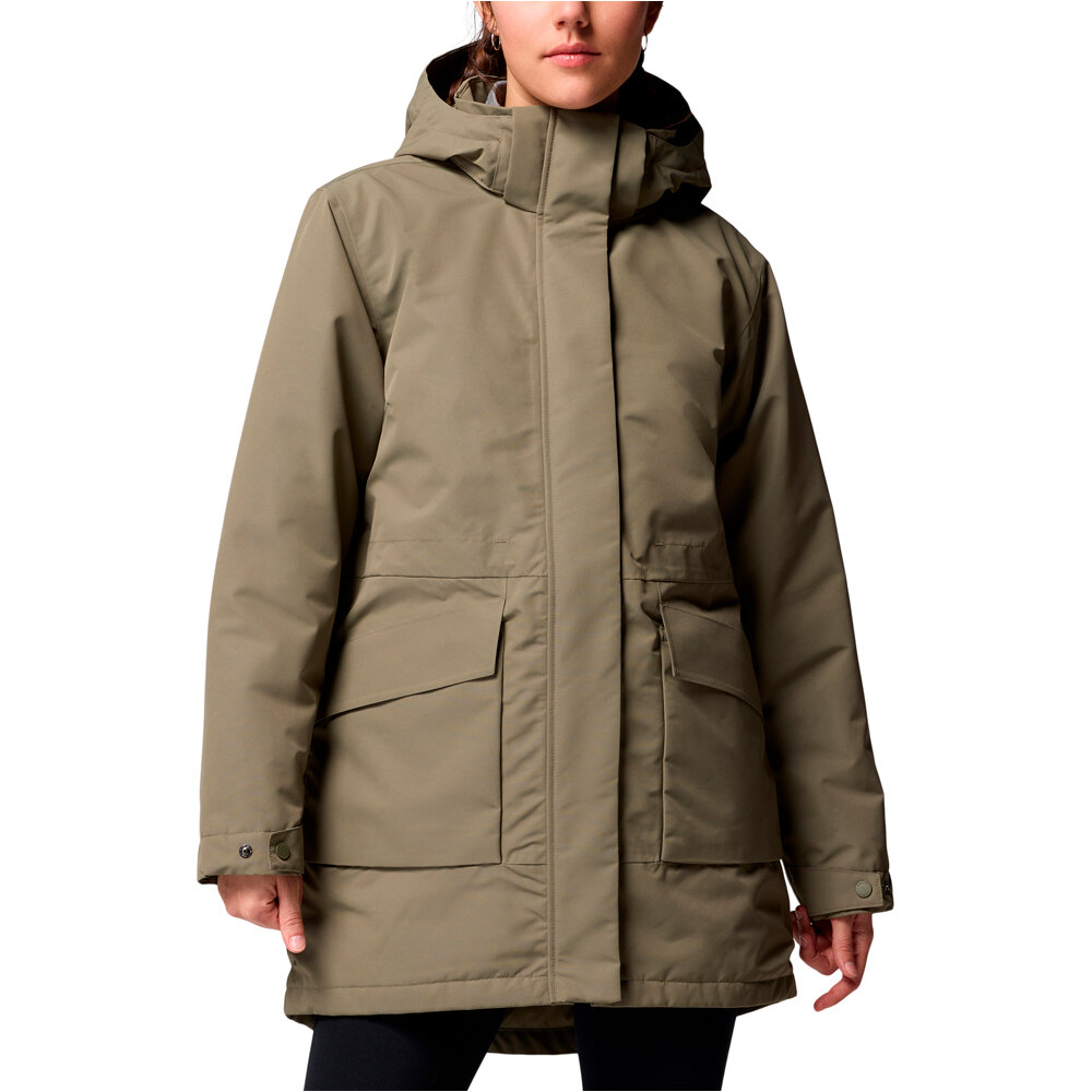 Columbia chaqueta outdoor mujer Pulaski  Parka vista frontal