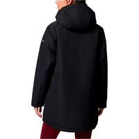 Columbia chaqueta outdoor mujer Pulaski  Parka vista trasera