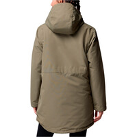 Columbia chaqueta outdoor mujer Pulaski  Parka vista trasera
