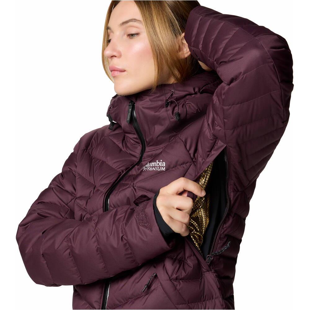 Columbia chaqueta outdoor mujer Roaring Fork II Down Jacket 08