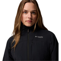 Columbia chaqueta outdoor mujer Silver Leaf Lite Hybrid Jacket vista detalle