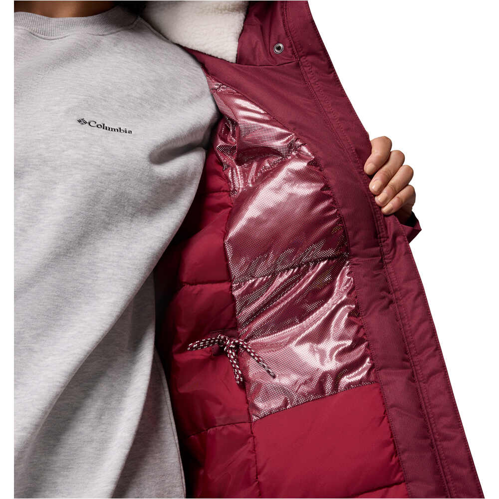 Columbia chaqueta outdoor mujer Suttle Mountain III Insulated Jacket vista detalle
