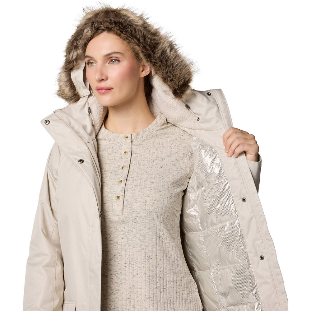 Columbia chaqueta outdoor mujer Suttle Mountain Long Insulated Jacket 05