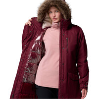 Columbia chaqueta outdoor mujer Suttle Mountain Long Insulated Jacket vista detalle