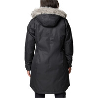 Columbia chaqueta outdoor mujer Suttle Mountain Long Insulated Jacket vista trasera