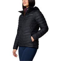 Columbia chaqueta outdoor mujer Westridge Hooded Down Jacket vista detalle
