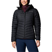 Columbia chaqueta outdoor mujer Westridge Hooded Down Jacket vista frontal