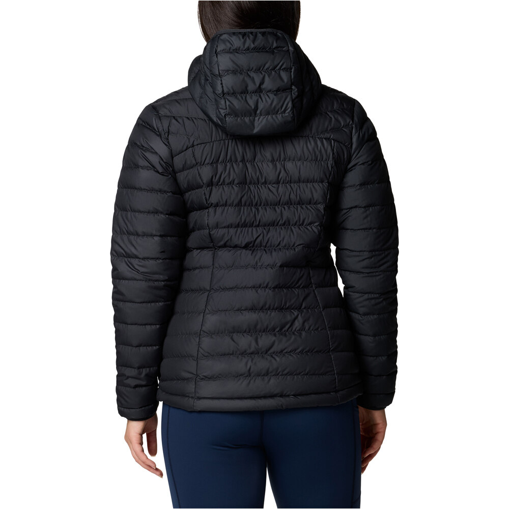 Columbia chaqueta outdoor mujer Westridge Hooded Down Jacket vista trasera