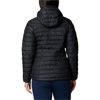 Columbia chaqueta outdoor mujer Westridge Hooded Down Jacket vista trasera