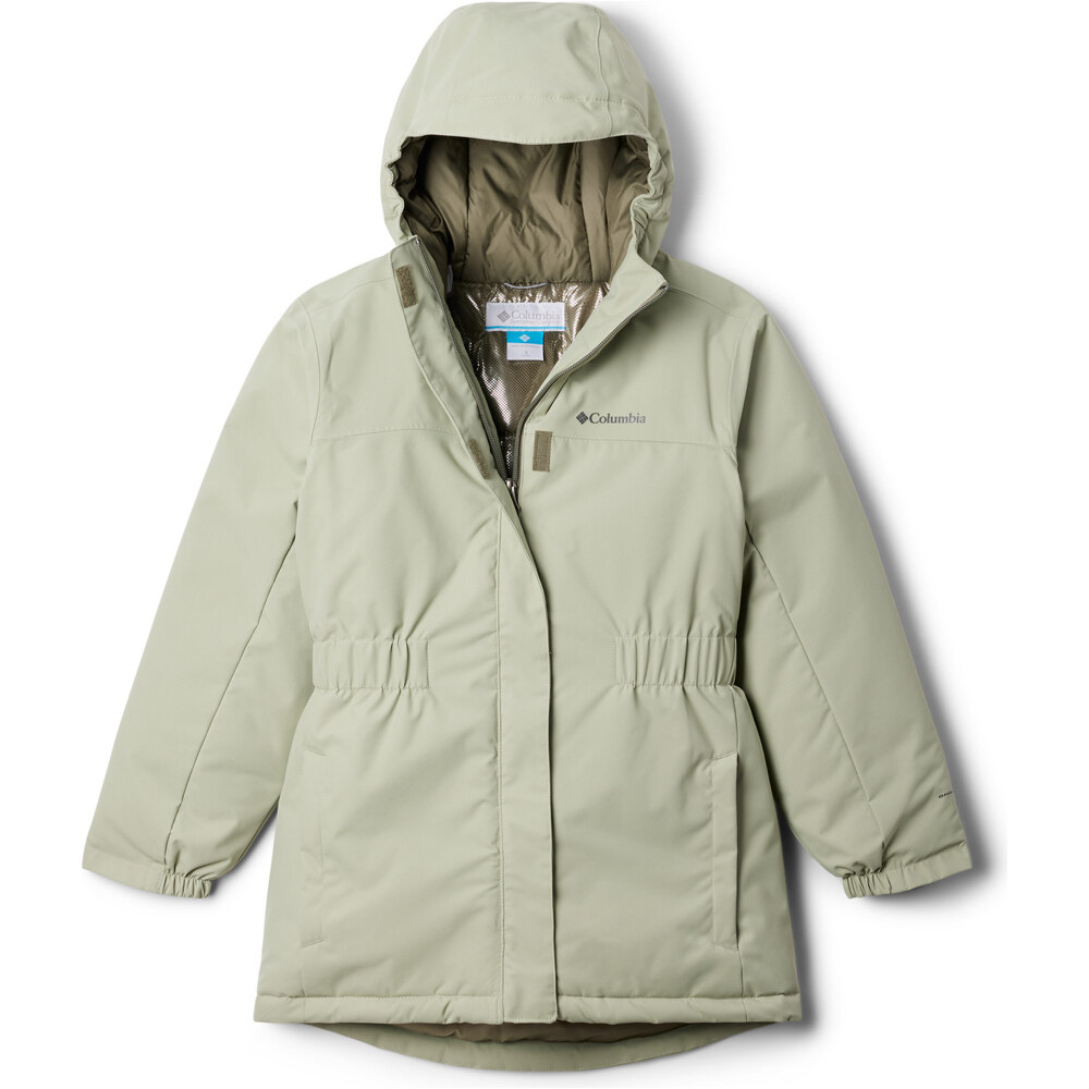 Columbia chaqueta outdoor niño Hikebound II Long Insulated Jacket vista frontal