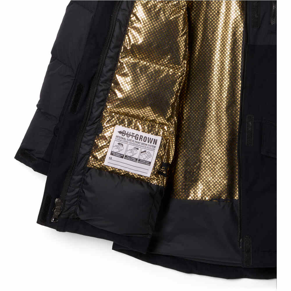 Columbia chaqueta outdoor niño Marquam Peak Fusion III Parka vista detalle
