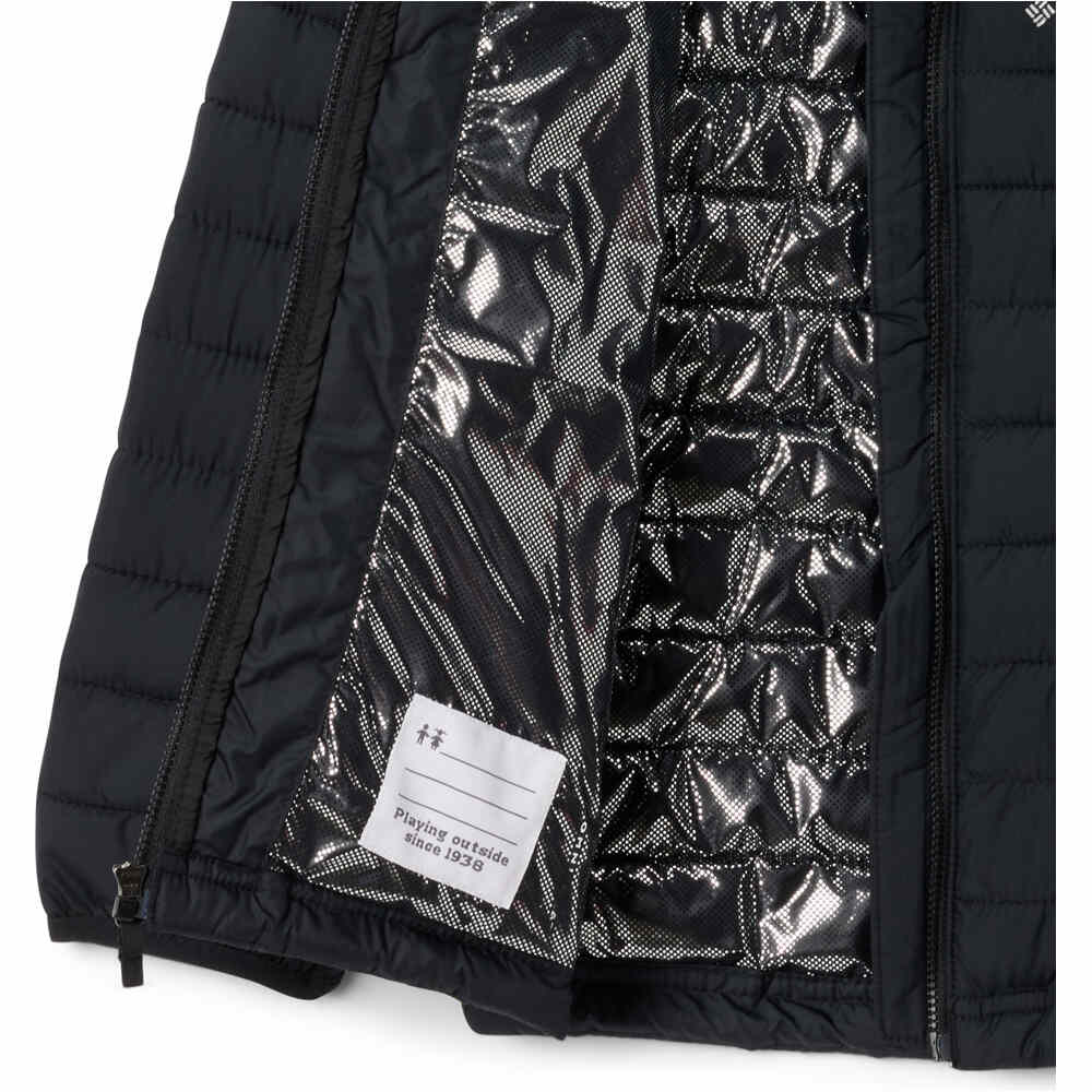 Columbia chaqueta outdoor niño Powder Lite II Hooded Jacket vista detalle