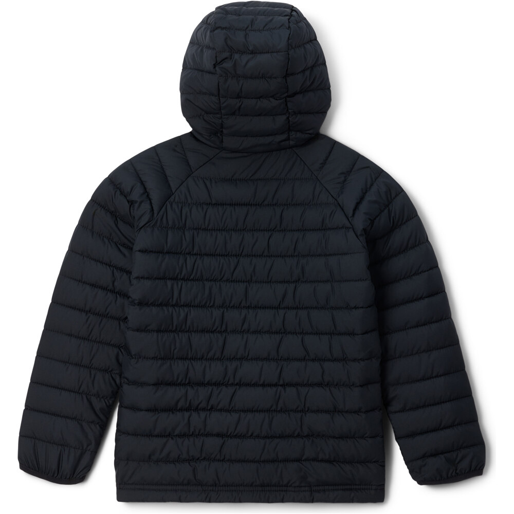 Columbia chaqueta outdoor niño Powder Lite II Hooded Jacket vista trasera