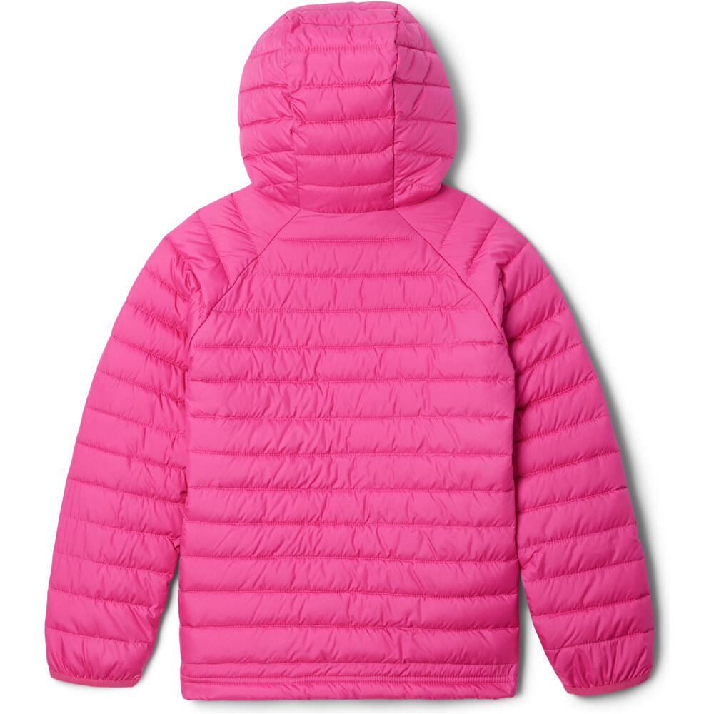 Columbia chaqueta outdoor niño Powder Lite II Hooded Jacket vista trasera