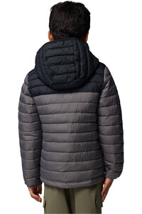 Columbia chaqueta outdoor niño Powder Lite II Hooded Jacket vista trasera