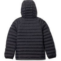 Columbia chaqueta outdoor niño Powder Pass Hooded Jacket vista trasera