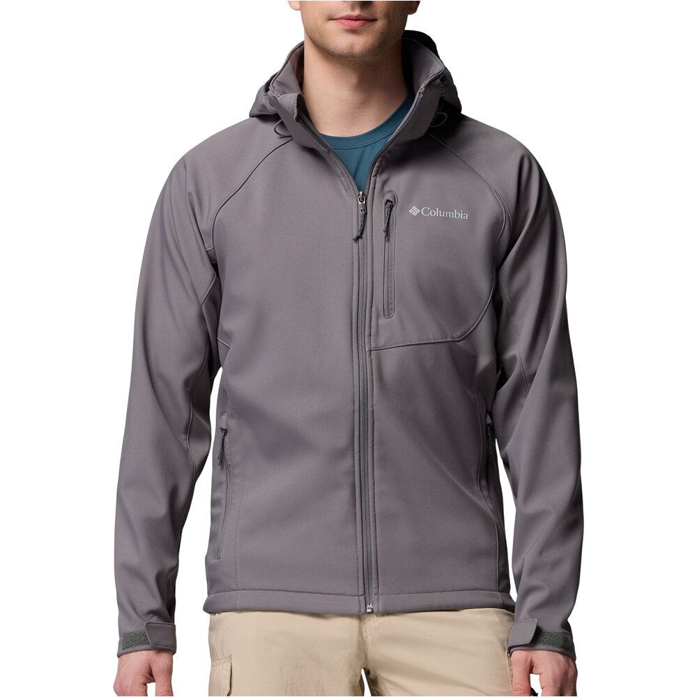 Columbia chaqueta softshell hombre Cascade Ridge III Softshell vista frontal