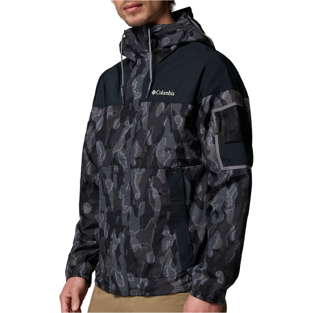 Columbia chaqueta softshell hombre Challenger II Novelty Windbreaker vista detalle