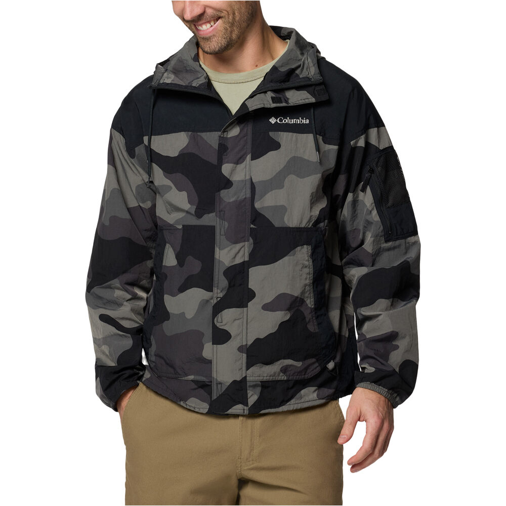 Columbia chaqueta softshell hombre Challenger II Novelty Windbreaker vista frontal