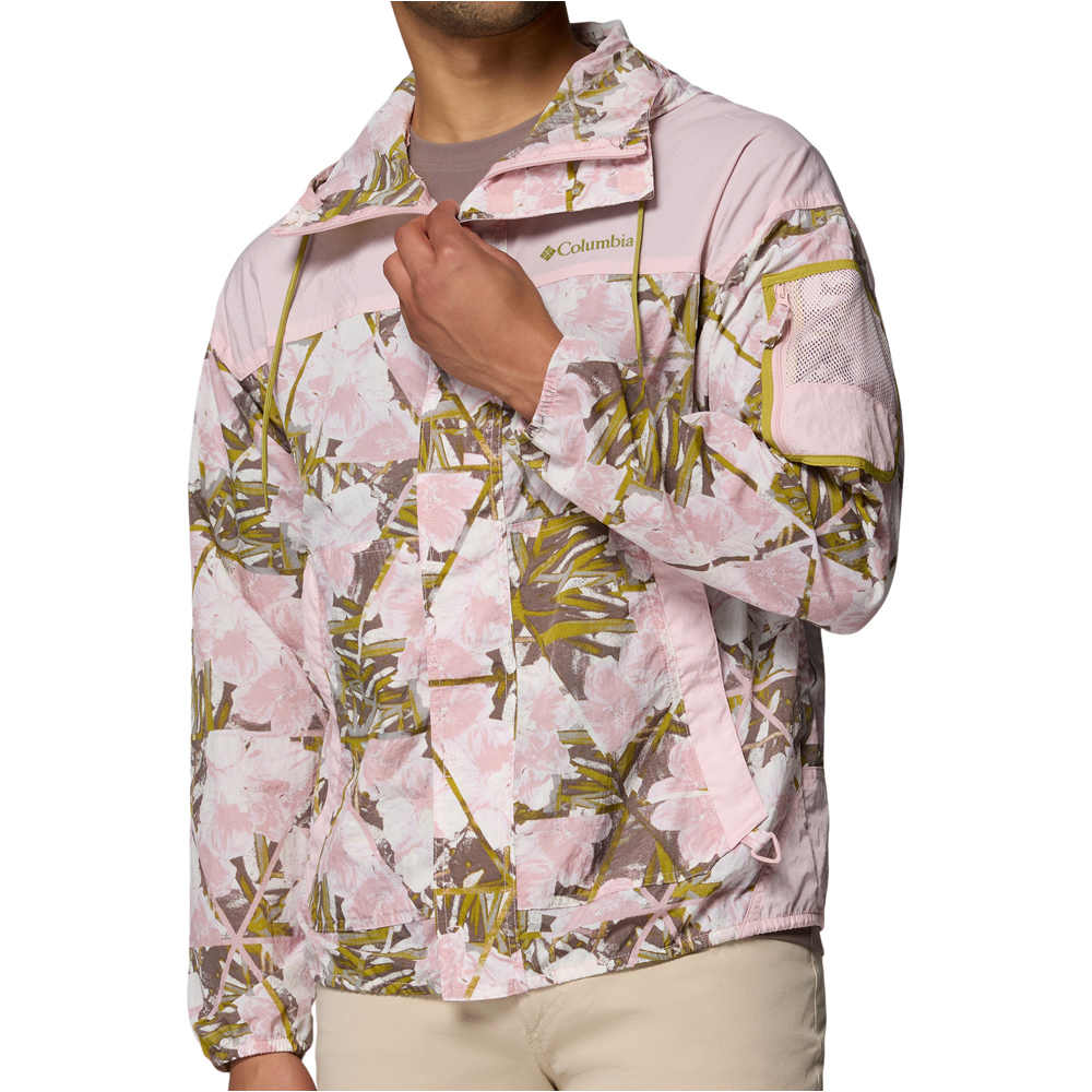 Columbia chaqueta softshell hombre Challenger II Novelty Windbreaker vista frontal