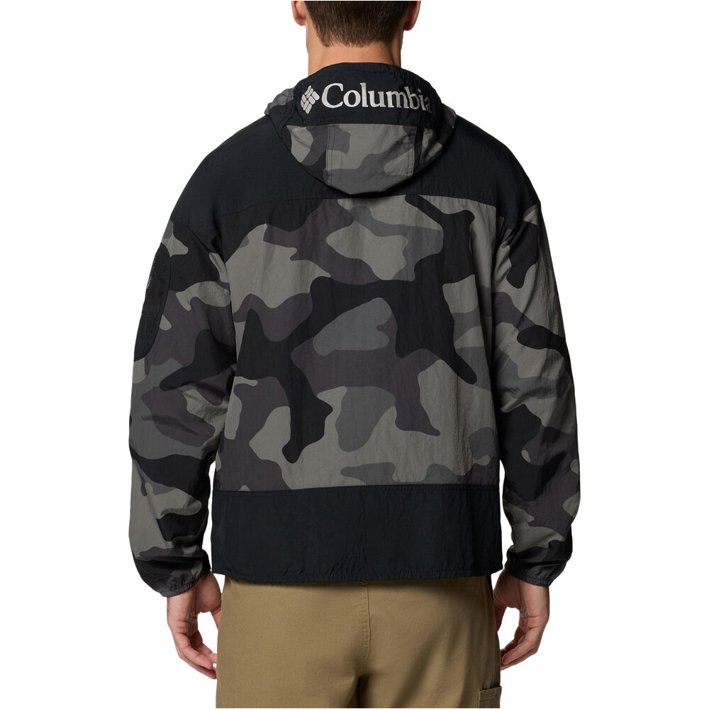 Columbia chaqueta softshell hombre Challenger II Novelty Windbreaker vista trasera