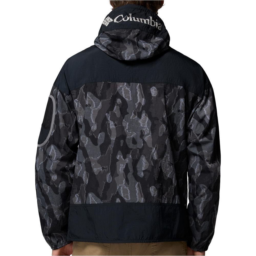 Columbia chaqueta softshell hombre Challenger II Novelty Windbreaker vista trasera