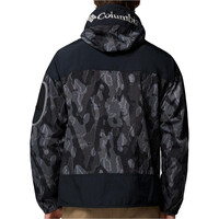 Columbia chaqueta softshell hombre Challenger II Novelty Windbreaker vista trasera