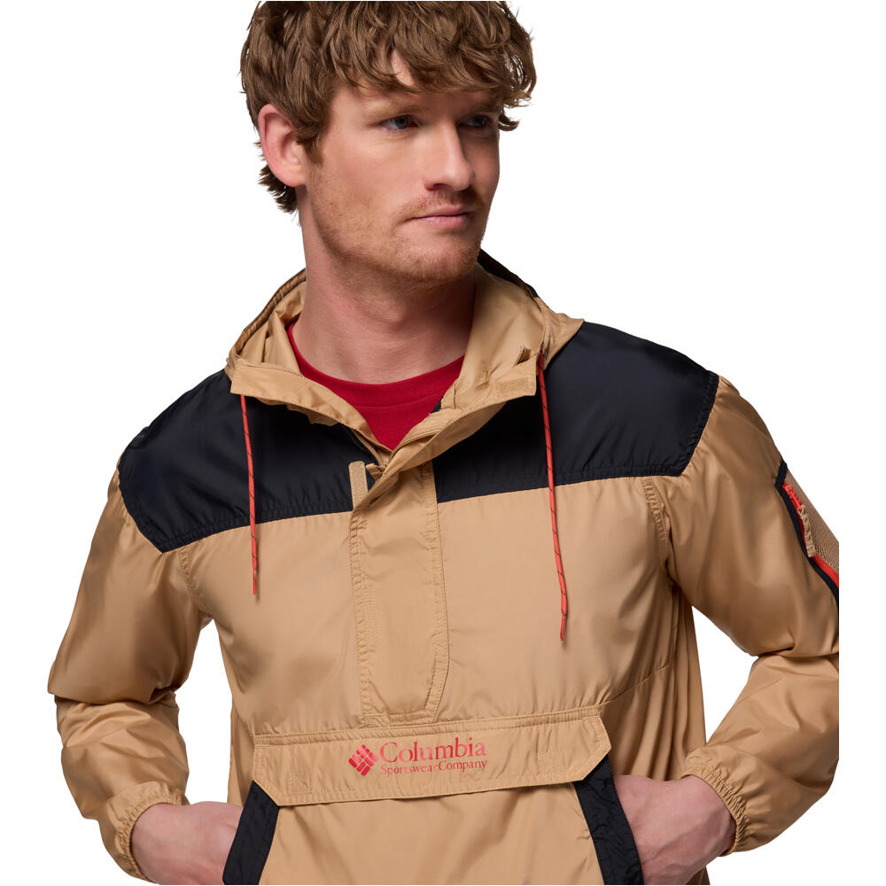 Columbia chaqueta softshell hombre Challenger II Windbreaker vista detalle