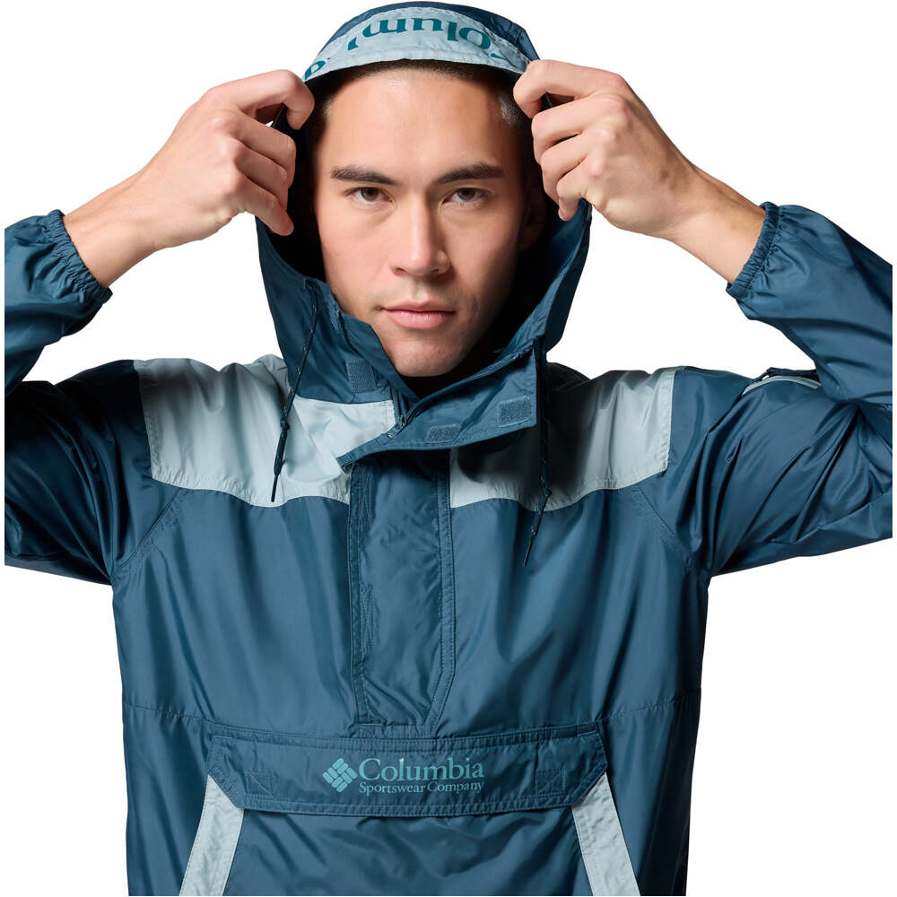 Columbia chaqueta softshell hombre Challenger II Windbreaker vista detalle