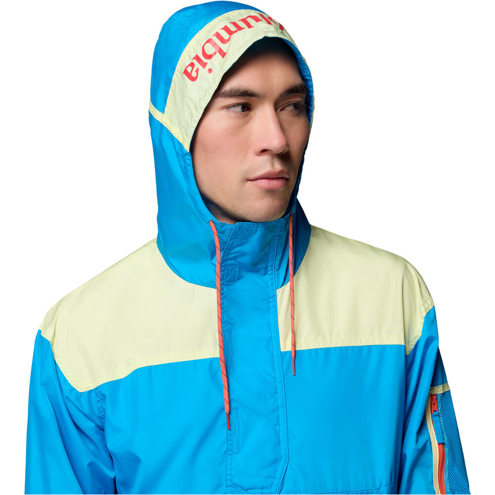 Columbia chaqueta softshell hombre Challenger II Windbreaker vista detalle