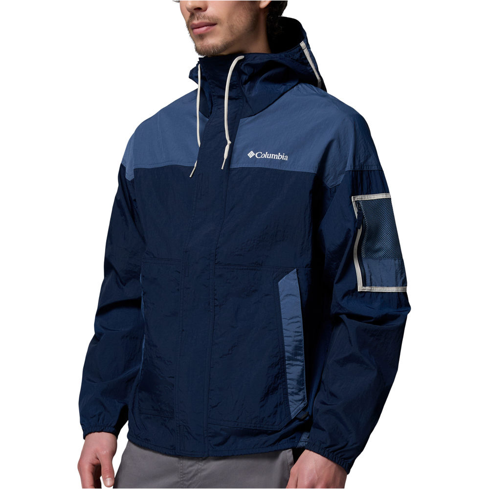Columbia chaqueta softshell hombre Challenger II Windbreaker vista detalle