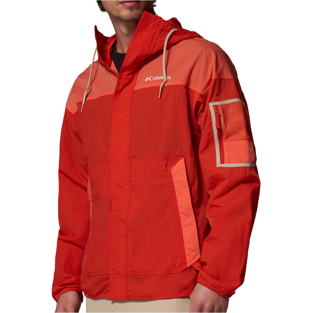 Columbia chaqueta softshell hombre Challenger II Windbreaker vista detalle