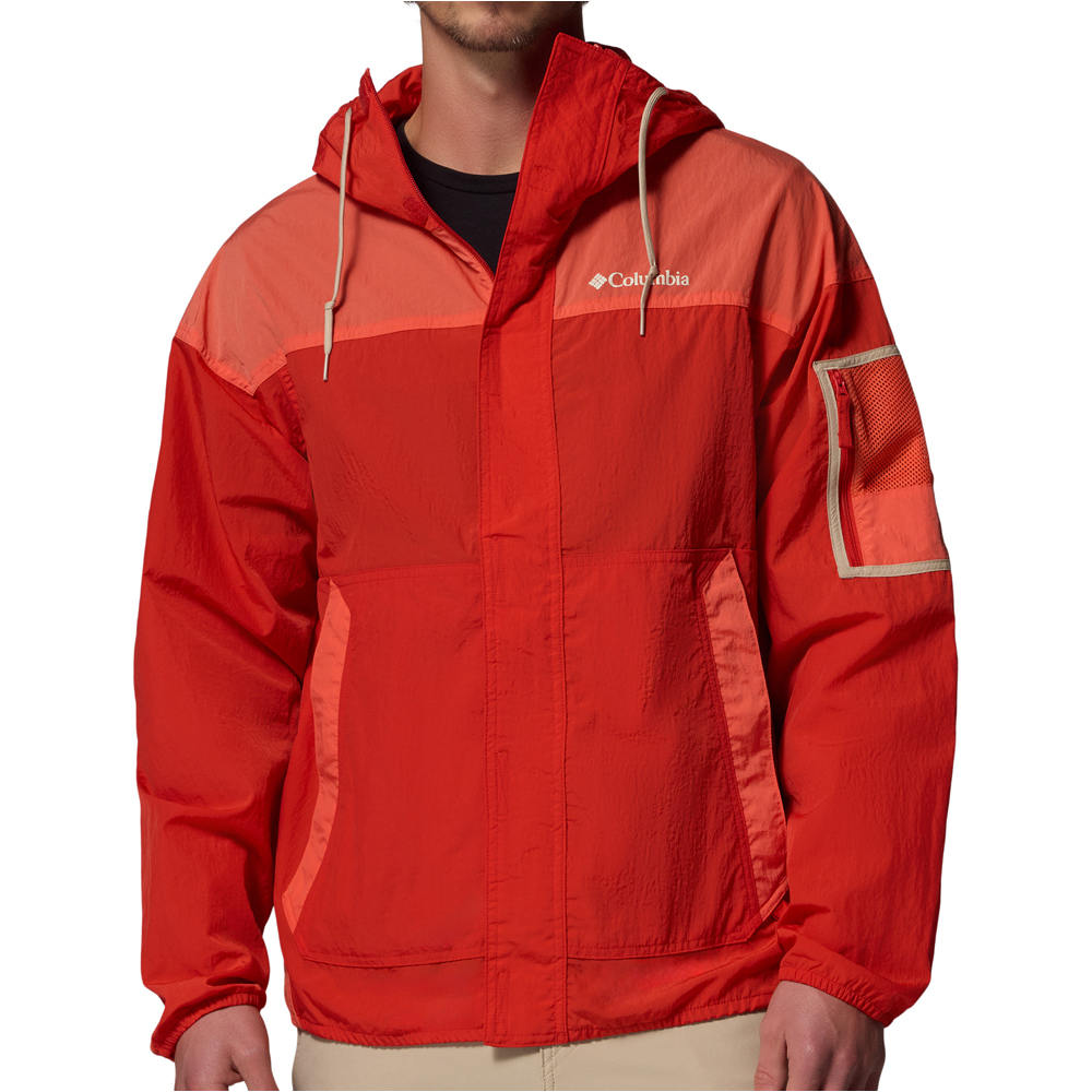 Columbia chaqueta softshell hombre Challenger II Windbreaker vista frontal