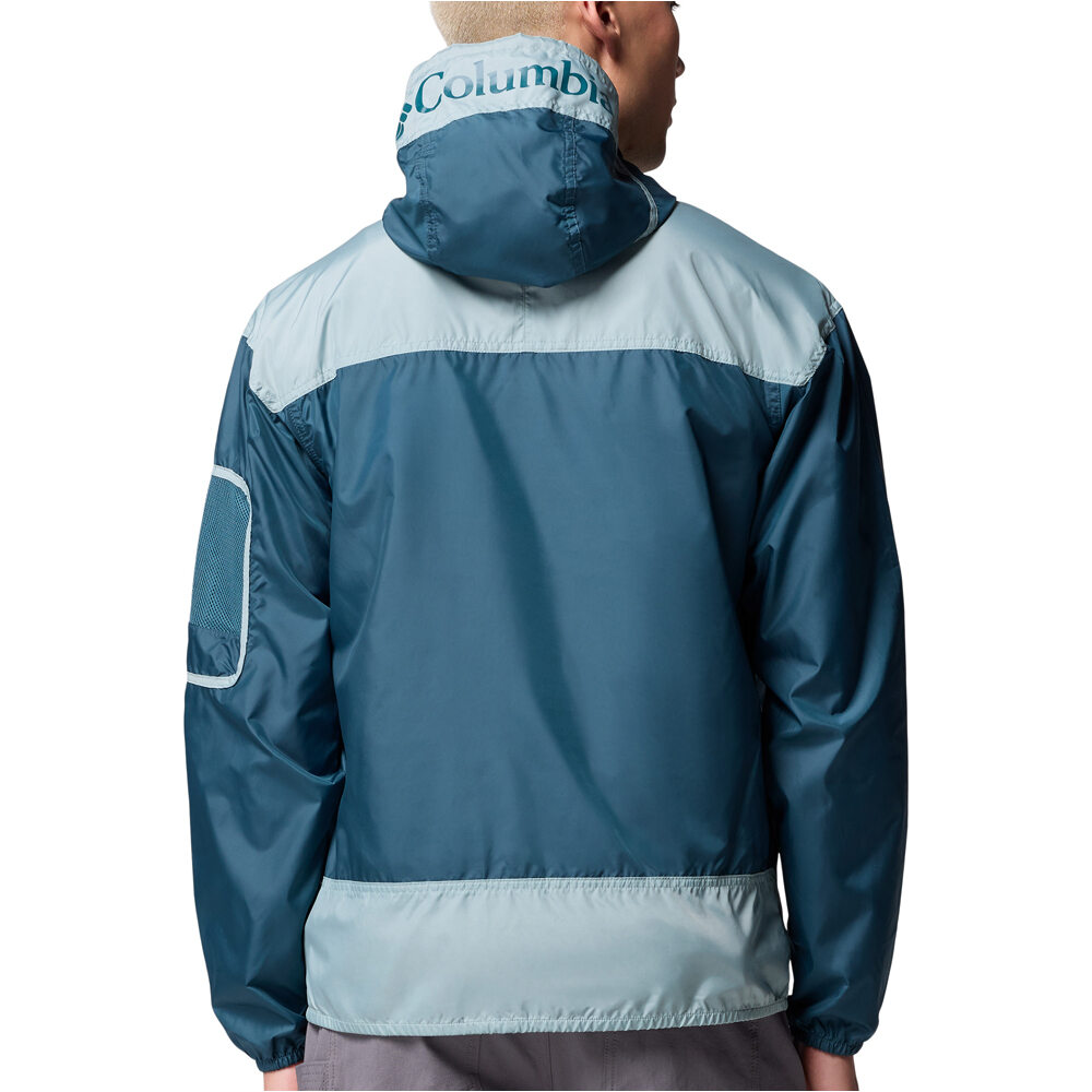 Columbia chaqueta softshell hombre Challenger II Windbreaker vista trasera