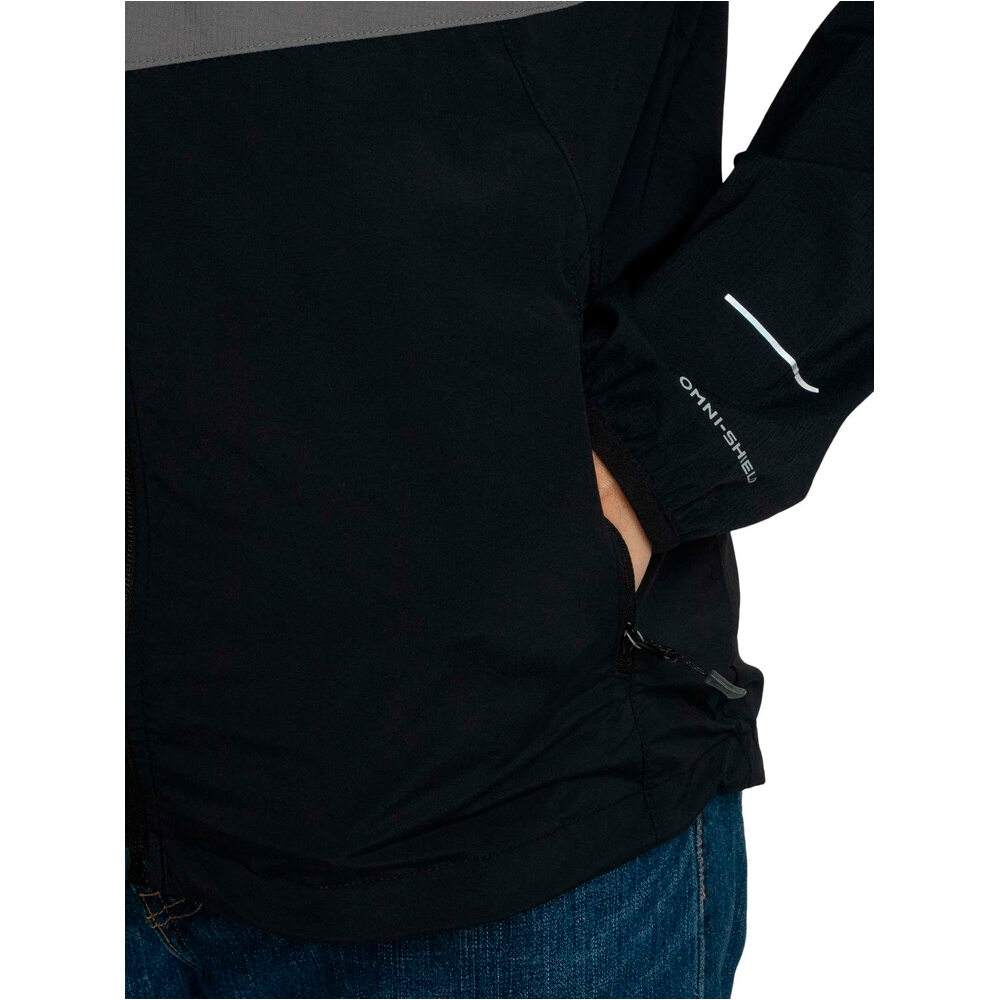 Columbia chaqueta softshell hombre Columbia Tech II Wind Full Zip vista detalle