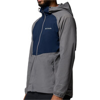 Columbia chaqueta softshell hombre Columbia Tech II Wind Full Zip vista detalle