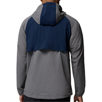 Columbia chaqueta softshell hombre Columbia Tech II Wind Full Zip vista trasera