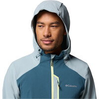 Columbia chaqueta softshell hombre Columbia Tech Softshell Hoodie vista detalle