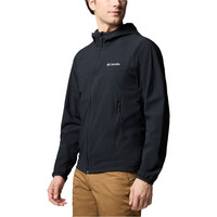 Columbia chaqueta softshell hombre Heather Canyon  II Hooded Jacket vista detalle