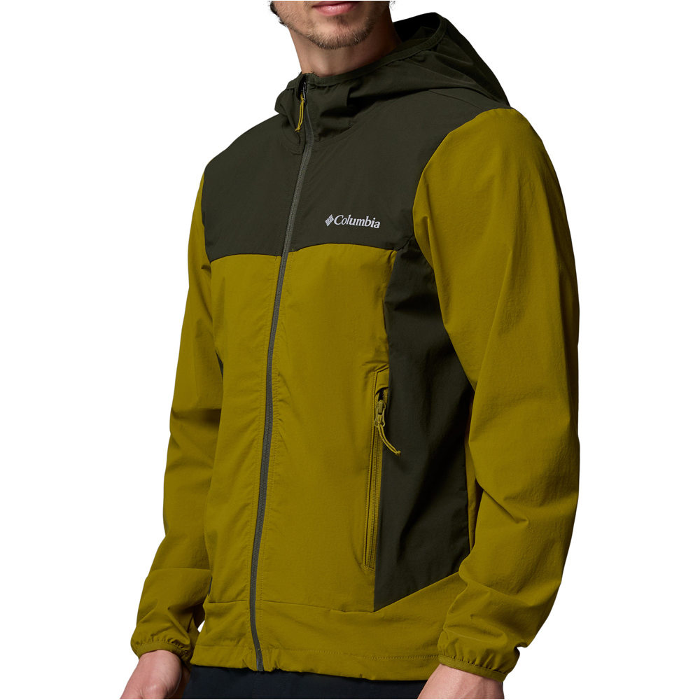 Columbia chaqueta softshell hombre Heather Canyon II Hooded Jacket vista detalle