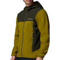 Columbia chaqueta softshell hombre Heather Canyon II Hooded Jacket vista detalle