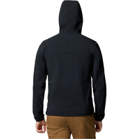 Columbia chaqueta softshell hombre Heather Canyon  II Hooded Jacket vista trasera