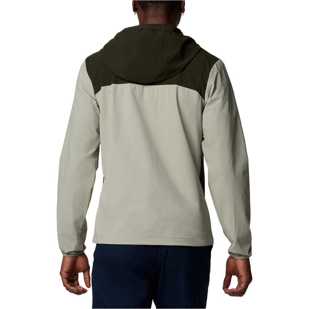 Columbia chaqueta softshell hombre Heather Canyon   II Hooded Jacket vista trasera