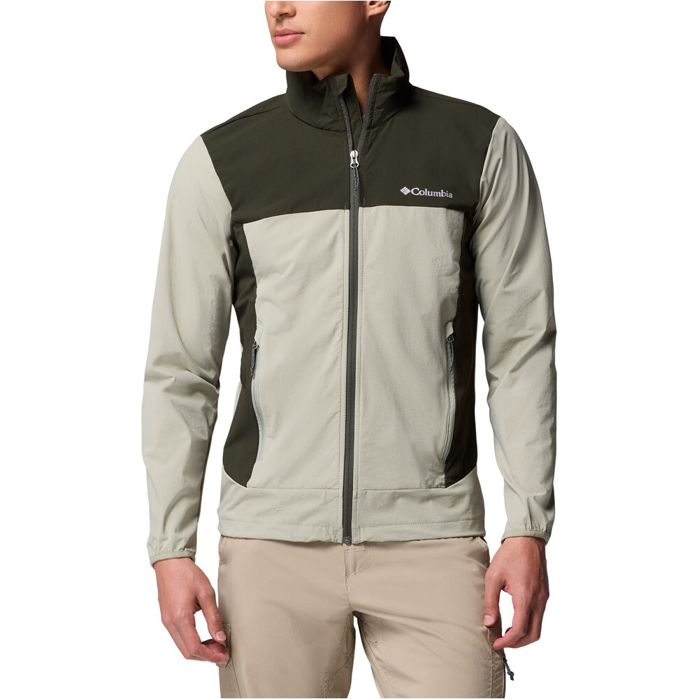 Columbia chaqueta softshell hombre Heather Canyon II Jacket vista frontal