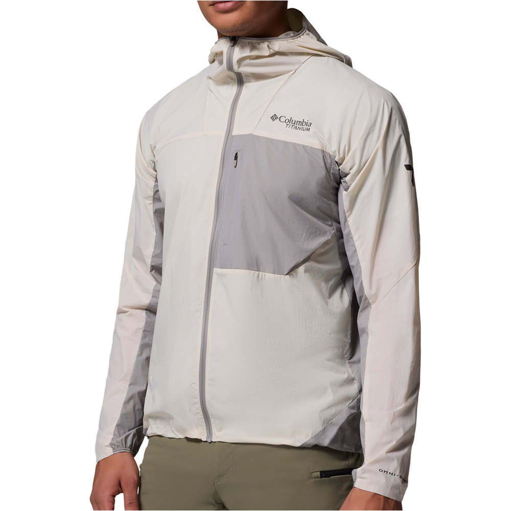 Columbia chaqueta softshell hombre Khyex Pro Wind Jacket vista detalle