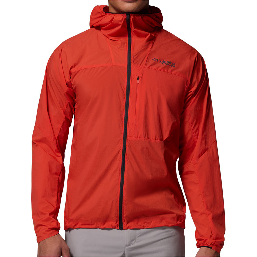 Columbia chaqueta softshell hombre Khyex Pro Wind Jacket vista frontal