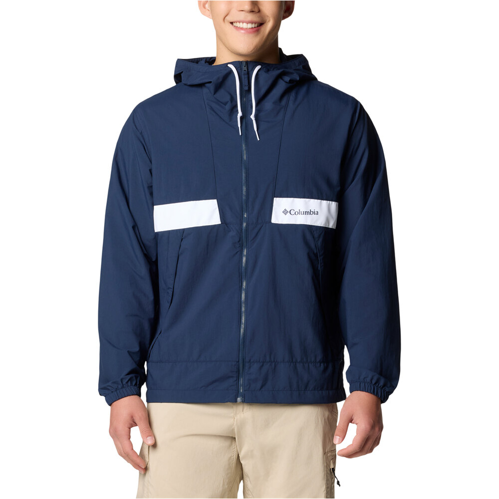 Columbia chaqueta softshell hombre Spire Valley Hooded Windbreaker vista frontal