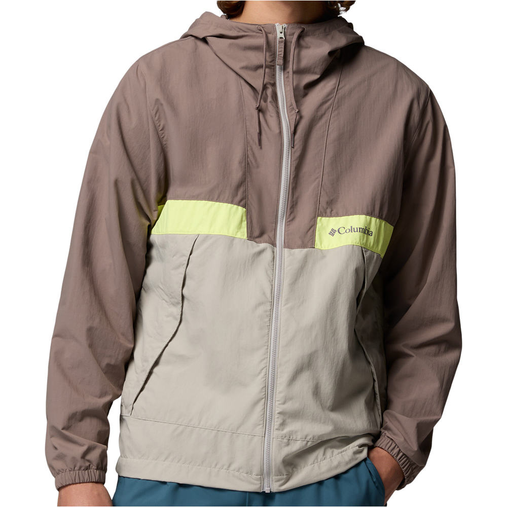 Columbia chaqueta softshell hombre Spire Valley Hooded Windbreaker vista frontal